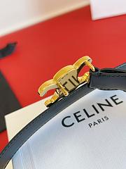 Okify Celine Black Belt 2.5 cm - 4