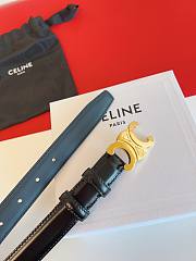 Okify Celine Black Belt 2.5 cm - 2