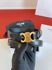 Okify Celine Black Belt 2.5 cm - 3