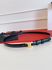 Okify Celine Black Belt 1.8 cm - 1