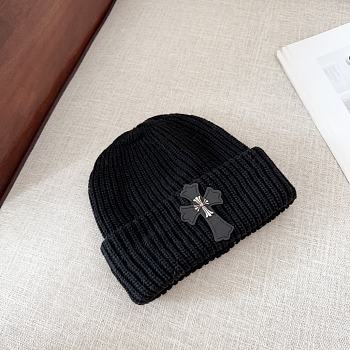 Okify Chrome Hearts Black Beanie Hat 17814