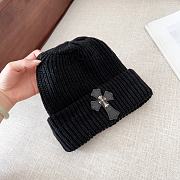 Okify Chrome Hearts Black Beanie Hat 17814 - 2