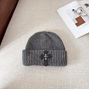 Okify Chrome Hearts Grey/Gray Beanie Hat 17819 - 1