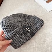 Okify Chrome Hearts Grey/Gray Beanie Hat 17819 - 2