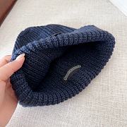 Okify Chrome Hearts Dark Blue Beanie Hat 17820 - 2