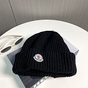 Okify Moncler Black Beanie Hat 17825 - 4