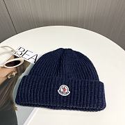 Okify Moncler Dark Blue Beanie Hat 17826 - 1