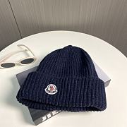 Okify Moncler Dark Blue Beanie Hat 17826 - 2