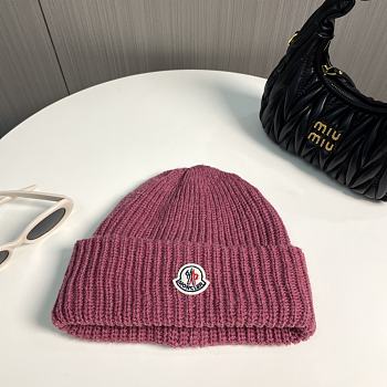 Okify Moncler Pink Beanie Hat 17831