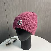 Okify Moncler Pink Beanie Hat 17831 - 4