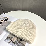 Okify Loewe White Beanie Hat 17832 - 4