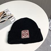 Okify Loewe Black Beanie Hat 17833 - 1