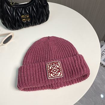 Okify Loewe Pink Beanie Hat 17838