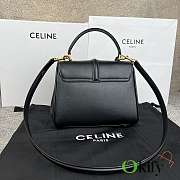 Okify Celine Small 16 Black Bag 23x18x10cm - Angelina Jolie - 3