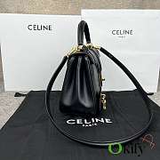 Okify Celine Small 16 Black Bag 23x18x10cm - Angelina Jolie - 4