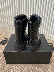 Okify Chanel Black Short Boots 35-40 17850 - 3