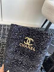 Okify Chanel black square head stiletto high heel boots 35-42 - 2