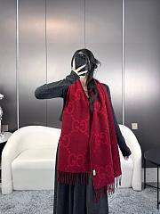 Okify Gucci Red Scarf 45x200cm 17870 - 3