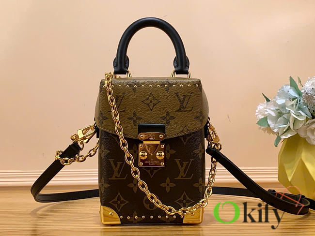 Okify Louis Vuitton Camera Box Bag 12.5x17.6x6cm M82465 - 1