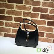 Okify Gucci Jackie 1961 black shoulder bag 19x13x3cm-Dakota Johnson - 4