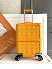 Okify Goyard Bourget PM Trolley Case In Yellow 36x24x50cm  - 1