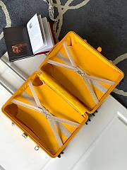 Okify Goyard Bourget PM Trolley Case In Yellow 36x24x50cm  - 2