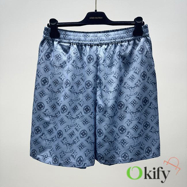 Okify Louis Vuitton Monogram Silk Shorts S-XL - 1