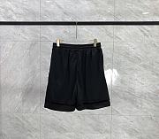 Okify Amiri Ma Perforated Black Shorts - 4