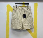 Okify Louis Vuitton Beige Shorts - 1