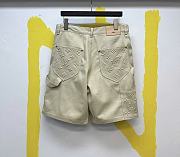 Okify Louis Vuitton Beige Shorts - 4