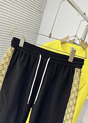 Okify Gucci Black and Yellow Shorts - 3