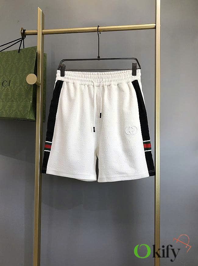 Okify Gucci Men White Shorts - 1