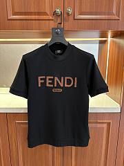 Okify Fendi Black T-shirt S-2XL - 1