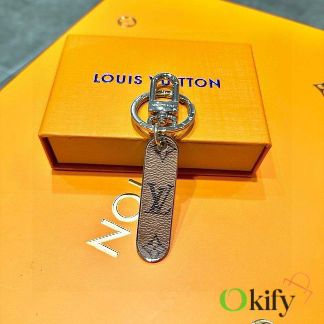 Okify Louis Vuitton Brown Skateboard Keyring 17963 - 1