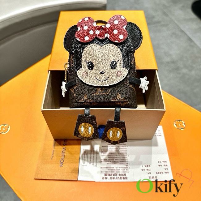 Okify Louis Vuitton Minnie Keyring - 1