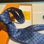 Okify Louis Vuitton Dark Blue Tie 17966 - 4