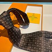 Okify Louis Vuitton Dark Brown Tie 17967 - 2