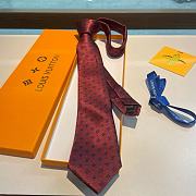 Okify Louis Vuitton Red Tie 17971 - 1