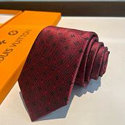 Okify Louis Vuitton Red Tie 17971 - 3