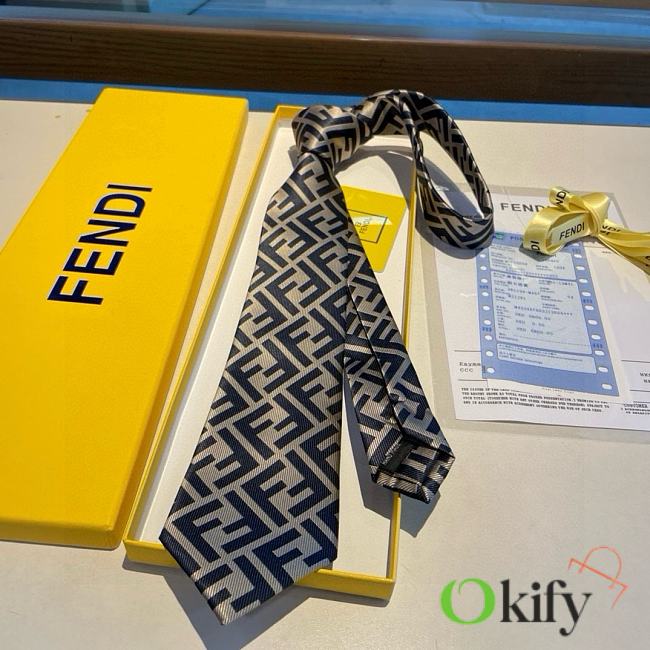 Okify Fendi Black Tie 17973 - 1