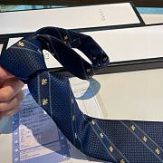 Okify Gucci Navy Blue Tie 17976 - 2