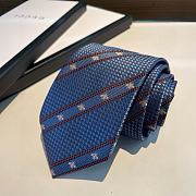 Okify Gucci Dark Blue Tie 17977 - 4