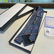 Okify Gucci Dark Blue Tie 17977 - 2