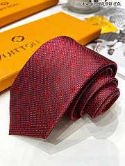 Okify Louis Vuitton Red Tie 17983 - 1