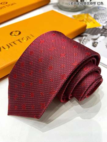 Okify Louis Vuitton Red Tie 17983