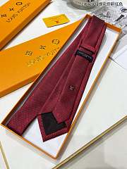 Okify Louis Vuitton Red Tie 17983 - 3