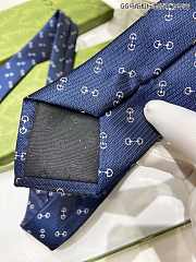 Okify Gucci Navy Blue Tie 17986 - 2