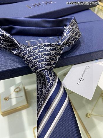 Okify Dior Navy Blue Tie 17994