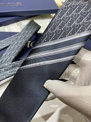 Okify Dior Navy Blue Tie 17996 - 2