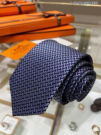 Okify Hermes Blue Tie 17997